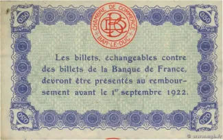 Meuse, Department of 50 Centimes, 1917 reverse
