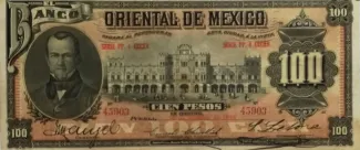 Mexican States 100 Pesos, 1914 image