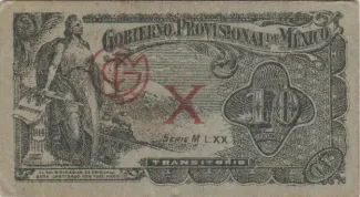 Mexican States 10 Centavos, 1914 obverse