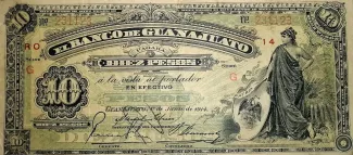 Mexican States 10 Pesos, 1914 image