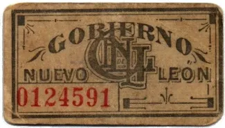 Mexican States 1 Centavos, 1914 obverse