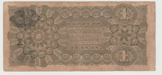Mexican States 1 Peso, 1913 reverse