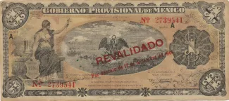 Mexican States 1 Peso, 1914 obverse
