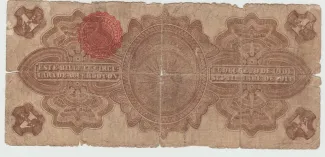 Mexican States 1 Peso, 1914 reverse