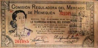Mexican States 1 Peso, 1914 obverse