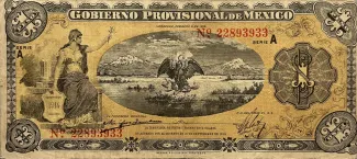 Mexican States 1 Peso, 1915 obverse