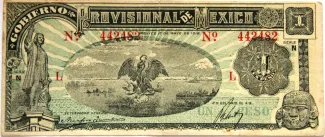 Mexican States 1 Peso, 1916 obverse