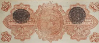 Mexican States 20 Pesos, 1914 reverse