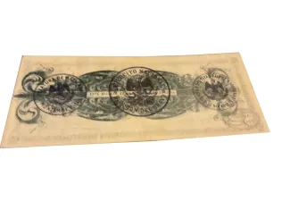 Mexican States 2 Pesos, 1914 reverse