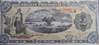 Mexican States 2 Pesos, 1915 obverse