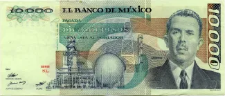 Mexico 10.000 Pesos, 1983 image