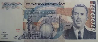 Mexico 10.000 Pesos, 1987 image