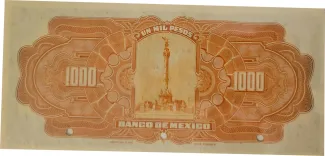 Mexico 1.000 Pesos, 1925-1934 reverse