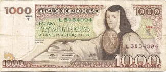Mexico 1.000 Pesos, 1979 image