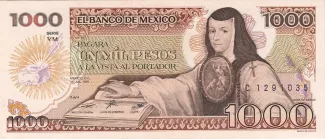 Mexico 1.000 Pesos, 1985 image