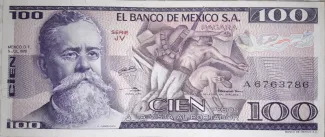 Mexico 100 Pesos, 1979 image
