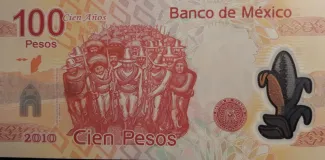 Mexico 100 Pesos, 2007 P-128 reverse