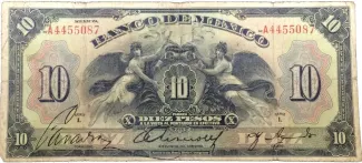 Mexico 10 Pesos, 1934 image