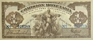 Mexico 1 Peso, 1920 image