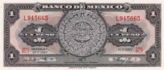 Mexico 1 Peso, 1970 image