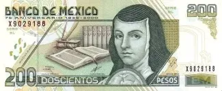 Mexico 200 Pesos, 2000 P-114 obverse