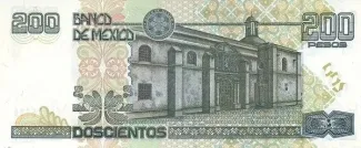 Mexico 200 Pesos, 2000 P-114 reverse