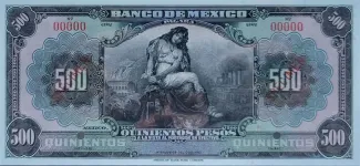 Mexico 500 Pesos, 1934 image