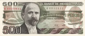 Mexico 500 Pesos, 1984 image