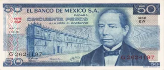 Mexico 50 Pesos, 1978 image