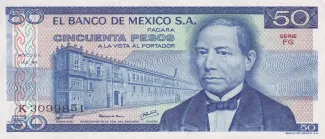 Mexico 50 Pesos, 1979 image