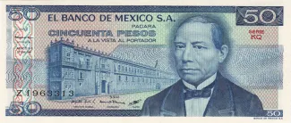 Mexico 50 Pesos, 1981 image