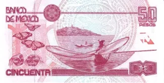 Mexico 50 Pesos, 2000 P-112 reverse