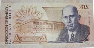 Mexico 0 Undefined, 1989 obverse