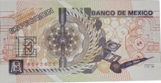 Mexico 0 Undefined, 1989 reverse