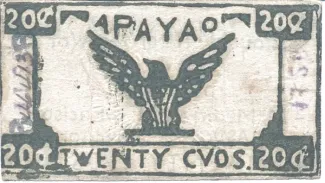 Mountain Province 20 Centavos, 1942 reverse