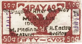 Mountain Province 50 Centavos, 1942 obverse
