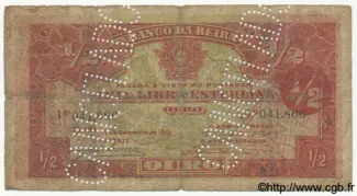 Mozambique 0.5 Libra, 1919 obverse