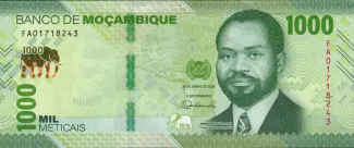 Mozambique 1.000 Meticais, 2024 obverse
