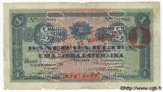 Mozambique 1 Libra, 1919 obverse