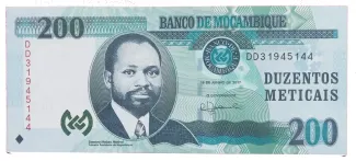 Mozambique 200 Meticais, 2011-2017 obverse