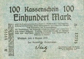 Namibia 100 Mark, 1914 image