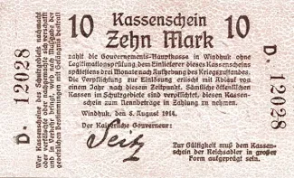 Namibia 10 Mark, 1914 image