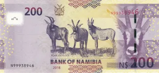 Namibia 200 Namibian, 2012-2022 reverse