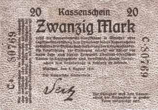 Namibia 20 Mark, 1914 image