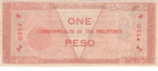 Negros 1 Peso, 1942 reverse