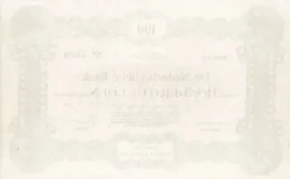 Netherlands 100 Gulden, 1914 reverse