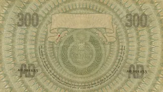 Netherlands 300 Gulden, 1921-1927 reverse