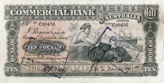 New Zealand 10 Pounds, 1919 image