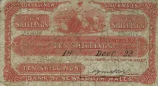 New Zealand 10 Shillings, 1922 image