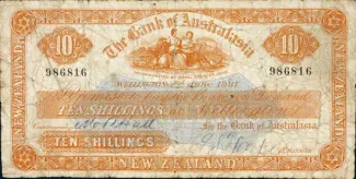 New Zealand 10 Shillings, 1931 image